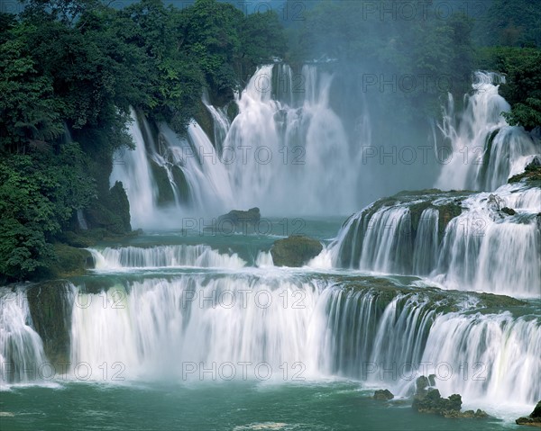 Cascade De Tian, province du Guangxi, Chine