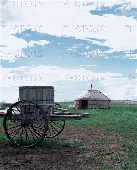 Tent, Inner Mongolia, China