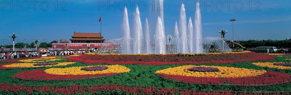 Place Tian'an men, Pékin, Chine