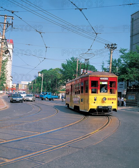 Tramway, Dalian, Chine