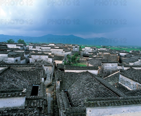 Houses, Anhui Province, China