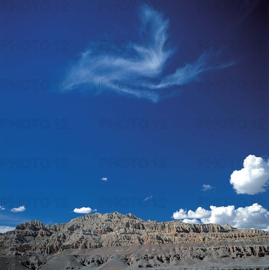 Clay Forest at Zanda, Ngari, Tibet, China