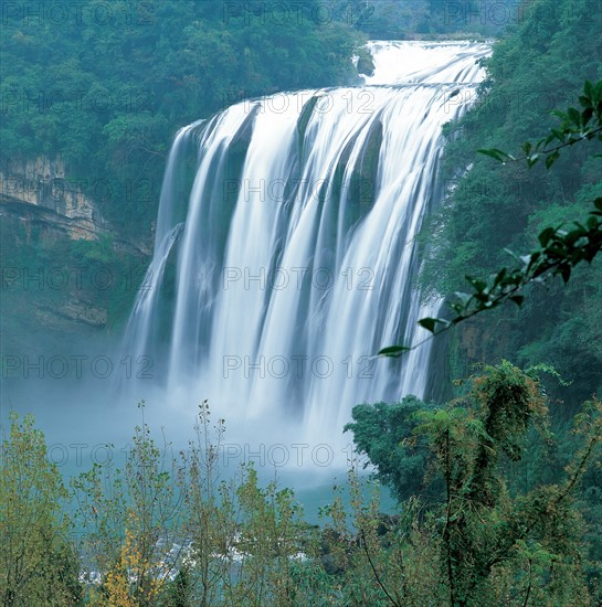 Chutes de Huanggoushu, province du Guizhou, Chine