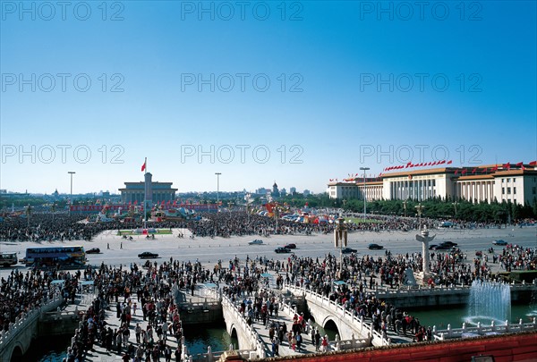 Place Tian An Men, Pékin, Chine