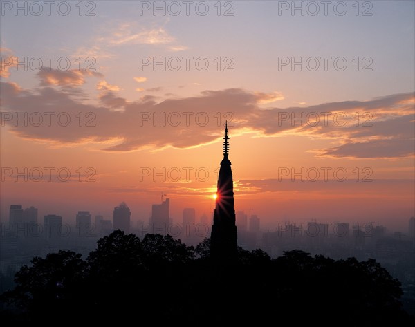 Hangzhou, Baoshu Pagoda, Zhejiang Province, China