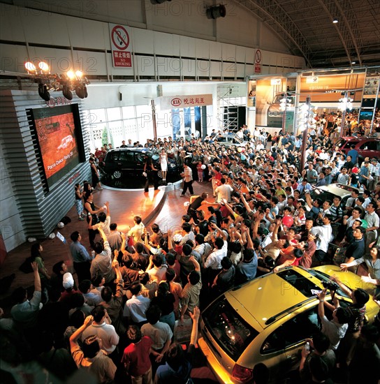 Exposition automobile, Pékin, Chine