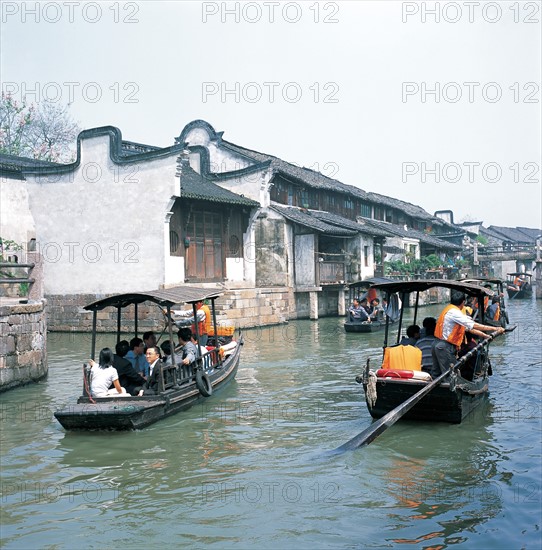 Waterside Village, Wuzhen, Zhejiang Province, China