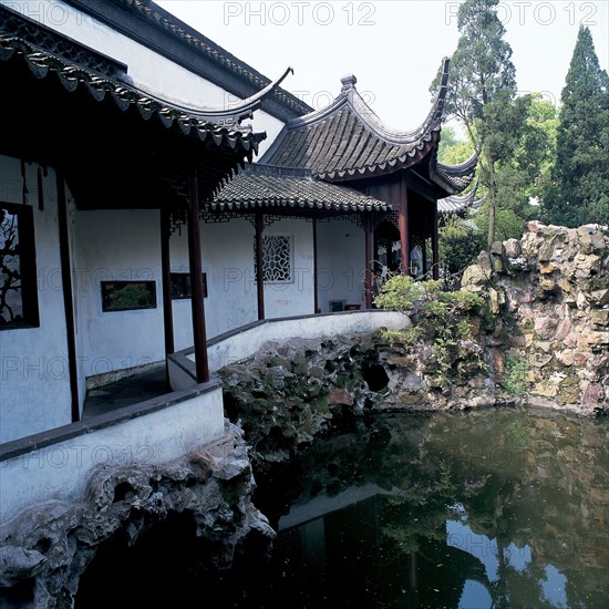 NanJing, Jardin Zhan, province du Jiangsu, Chine