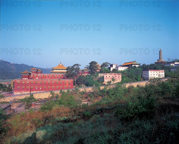 Chengde, Temple Xumi Fushou, province du Hebei, Chine