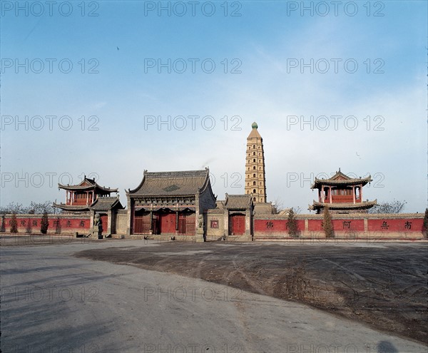 Pagode Hai Bao, Ningxia, province du Yinchuan, Chine