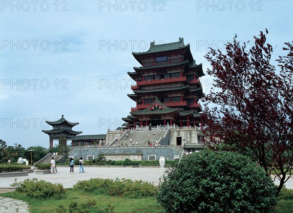 Pavillon Tengwang, Nanchang, province du Jiangxi, Chine