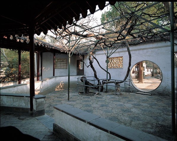 Jardin Zhanyuan, Nanjing, province du Jiangsu, Chine