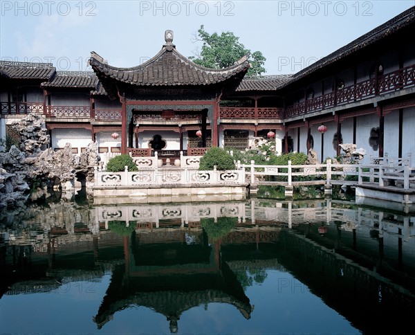 Yangzhou, Jardin Geyuan, province du Jiangsu, Chine