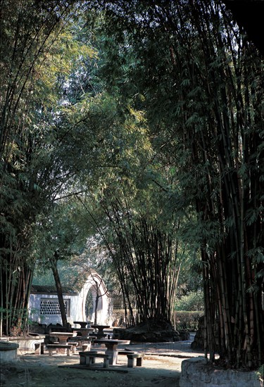 Chengdu, The Thatched Cottage of Du Fu, Sichuan Province, China