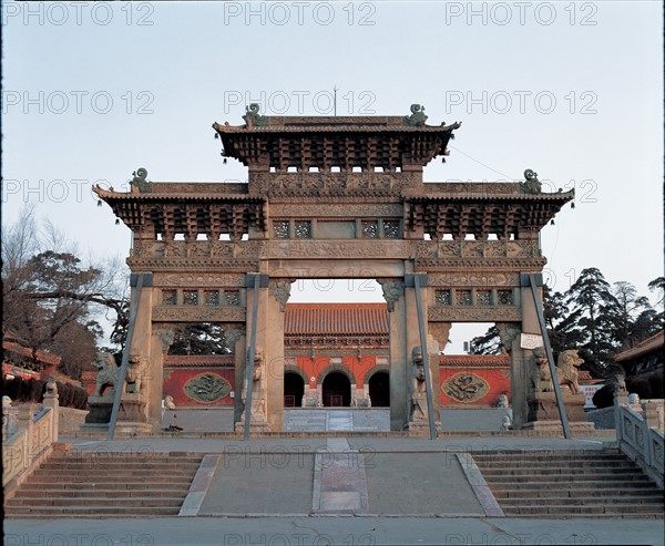 Shenyang Imperial Palace, Fu Tomb, Liaoning Province, China