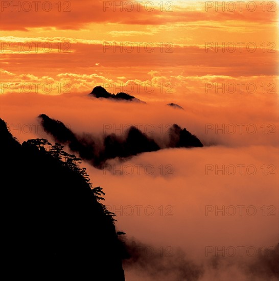 Mont Huangshan, Chine