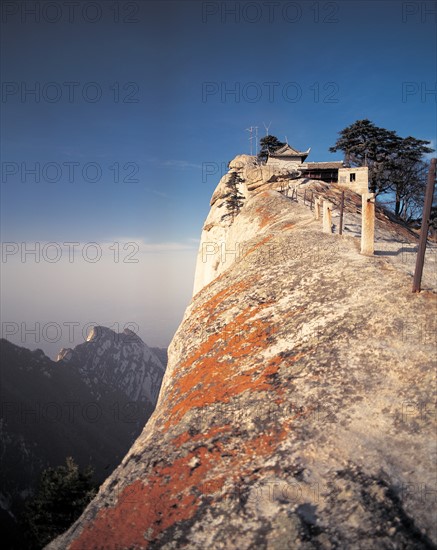 West Peak, Mount Huashan in the Shaanxi province, China