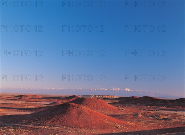 Paysage désertique, Chine