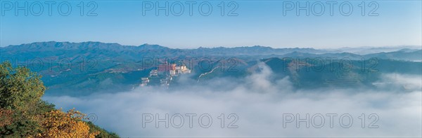 Paysage brumeux, Chine