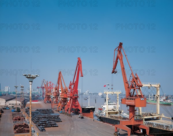 Port de marchandises, Chine