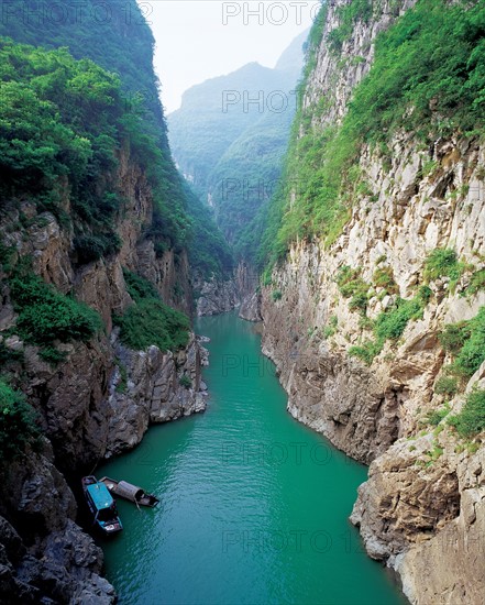 Three-Gorge of Changjiang River, Wu Gorge, Shamen Brook, China