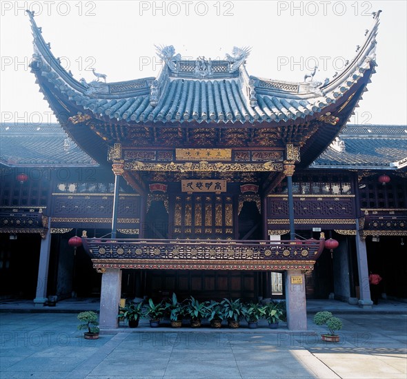 Bibliothèque Tianyige, ville de Ningbo, Chine