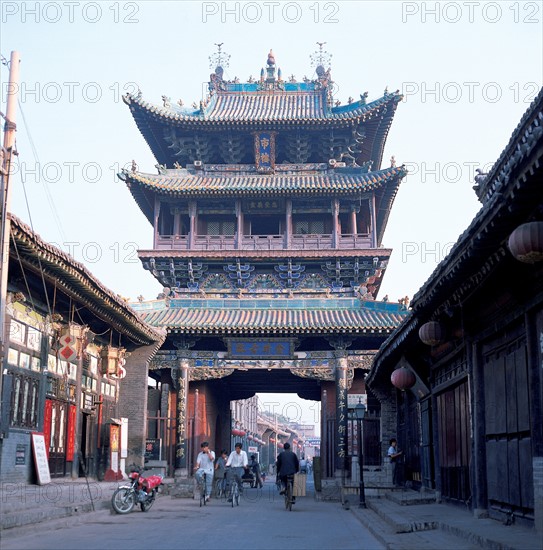 Shaanxi, PingYao, City building, China