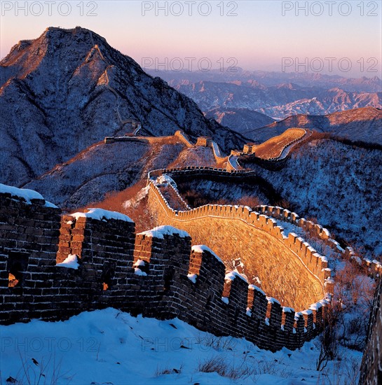 La Grande Muraille de Chine à Jiankou, Chine