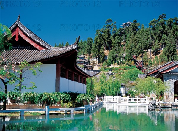 La Maison Mu à Lijiang, province du Yunnan, Chine