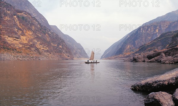 Yangtse River, Wu Gorge, China