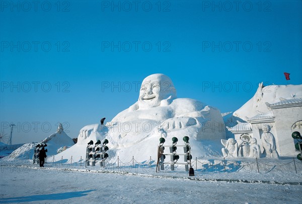 Harbin, Snow Sculpture, China