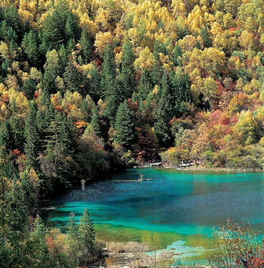 Vallée de Jiuzhaigou, Chine