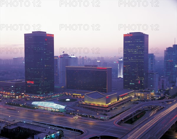 La Place financière internationale de Pékin, Chine