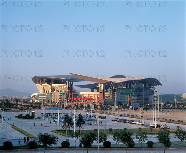 Le Complexe olympique de Guangzhou, Chine