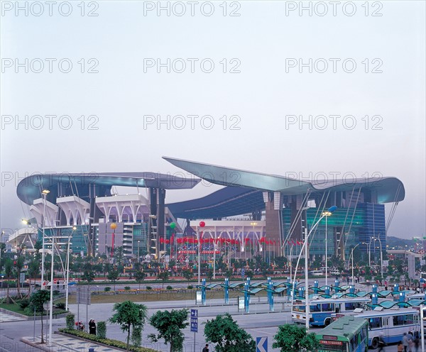 Le Complexe olympique de Guangzhou, Chine