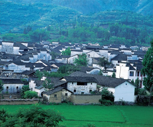 Village, province de l'Anhui, Chine