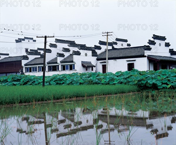 Village, province de l'Anhui, Chine