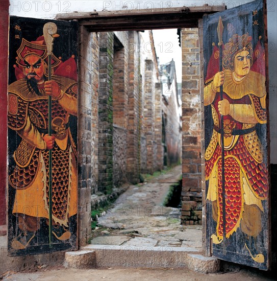 Door-god, China