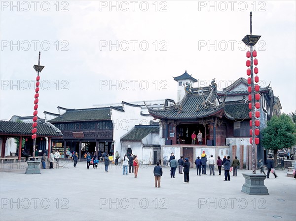 Ancient opera building, Wuzhen, China