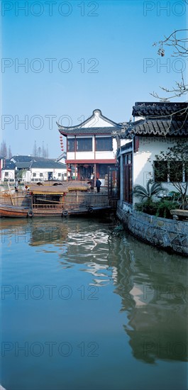 Bourg de Zhujiajiao, Shanghaï, Chine