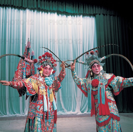 Chanteurs d'opéra, Chine