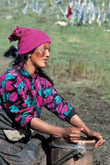 Portrait de femme, Chine