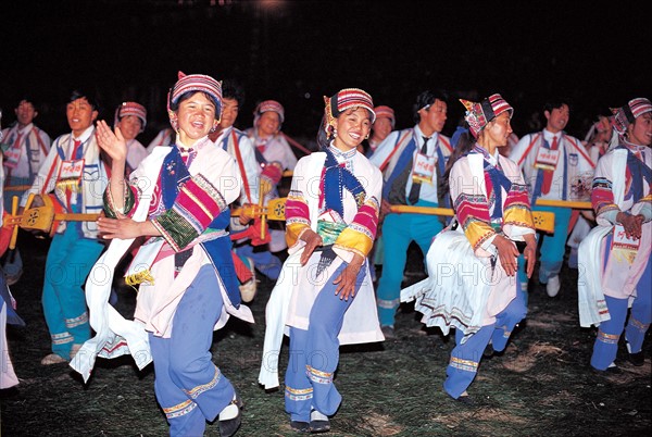 Spectacle folklorique, Chine