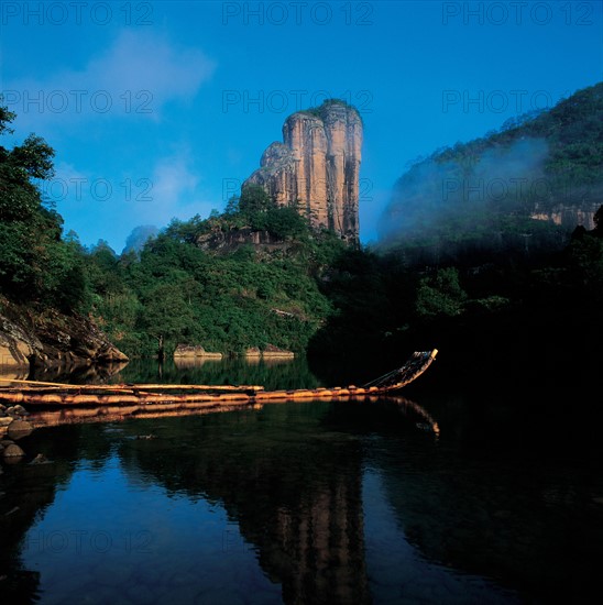 Les Monts Wuyi, Chine