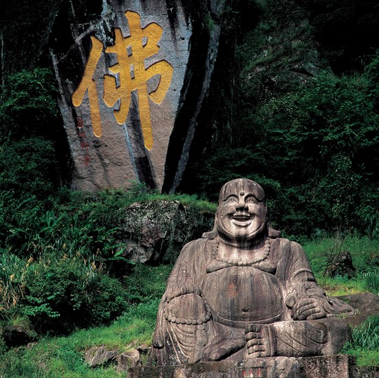 Statue bouddhique, Chine