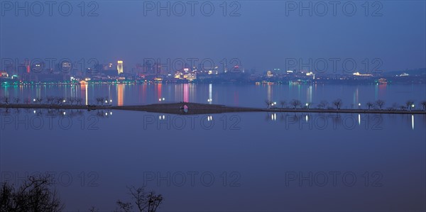Panorama sur une ville, Chine