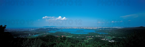 Vue aérienne, Chine