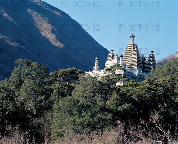 Le Temple aux nuages d'azur, Chine