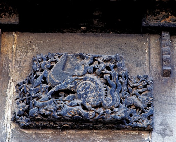 Haut relief, Chine