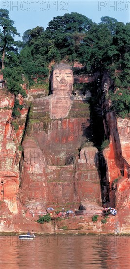 Statue bouddhique, Chine